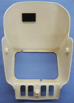 Scheinwerfer Verkleidung / Lampenmaske für Suzuki DR125, DR500, DR600 weiß